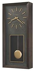 Howard Miller Tegan Wall Clock Rectangular Battery Operated Analog Clock with Pendulum and product photo Howard Miller Tegan Wall Clock Rectangular Battery Operated Analog Clock with Pendulum and product