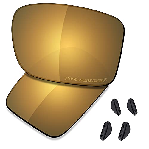 Image of SAUCER Premium Replacement Lenses & Nosepads for Oakley Double Edge OO9380-66mm Sunglasses