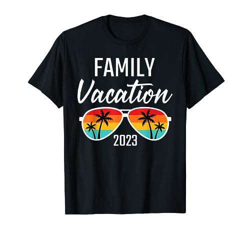 Family Vacation 2023 - Beach Summer Matching Camiseta
