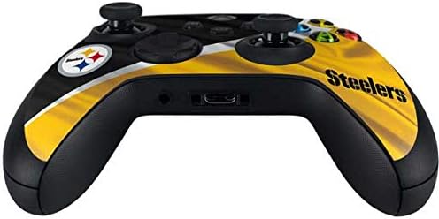 Skinit Decal Gaming Skin Compatible with Xbox Series X Controller - Officially Licensed NFL Pittsburgh Steelers Design