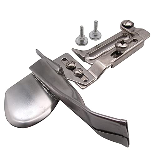 CKPSMS Brand -1SET Swing Away Adjustable Plain Raw Edge Single Fold Binder #A4B for Sewing Machines (Tape Cut Size 5/8