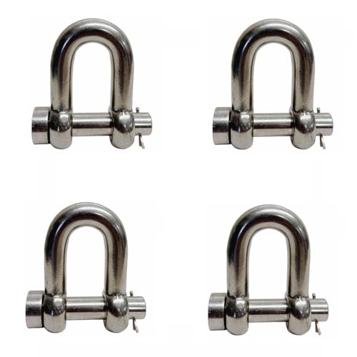 4 Pcs Stainless Steel T316 Forged 5/8