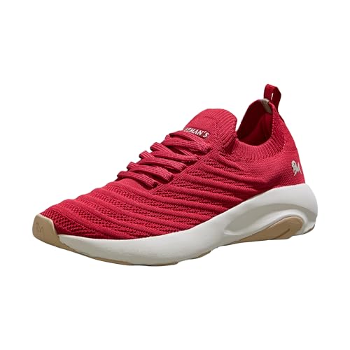 Image of Neeman's Begin Walk Glide Women's Walking Sneakers with CushyWalk Cushioning | Stretch Knit Breathable Upper, CloudSurge Foam Insole, Anti-Skid EVA Rubber Sole, Lace-Up Comfort Shoes