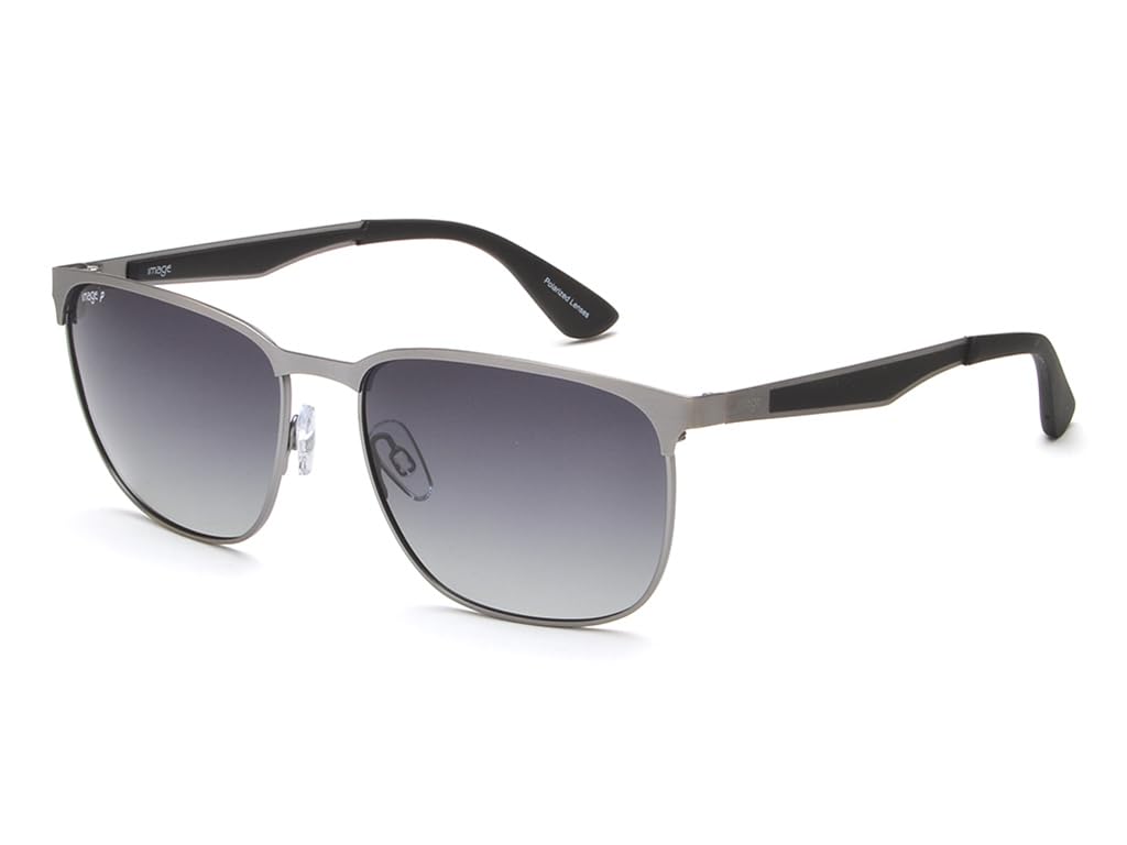 sunglasses| 100% uv protected | gradient | full rim | square | men |alloy metal frame |