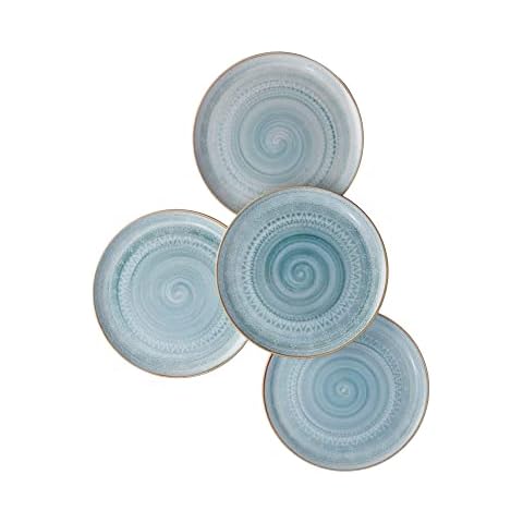 Corona 4 Salatteller-Set | Congo 21,4 cm - 21,4 cm | 4 Stück | Keramik Cover