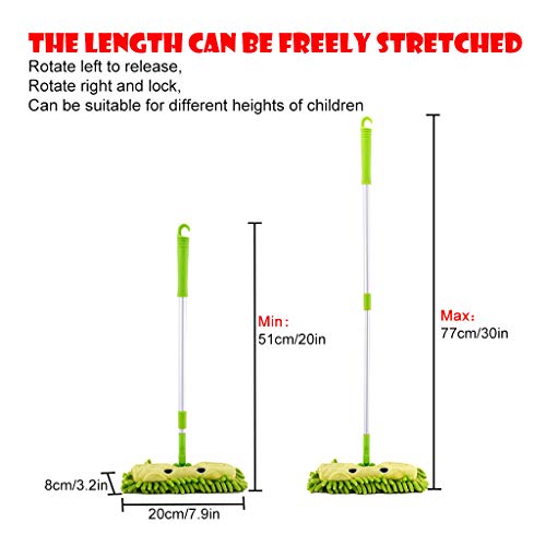 image for Usidoe Kid's Cleaning Set, Kid's Mini Housekeeping Cleaning Tools Set,