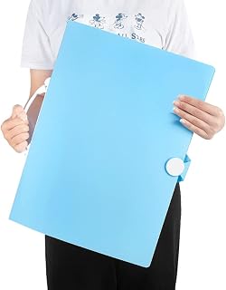A3 30 Pages Diamond Painting Storage Book,Diamond Painting Portfolio with 30 Pocket Slevees Protectors,Diamond Art Storage Diamond Painting Kits Artist,Photo Album, Blue,1 Pack