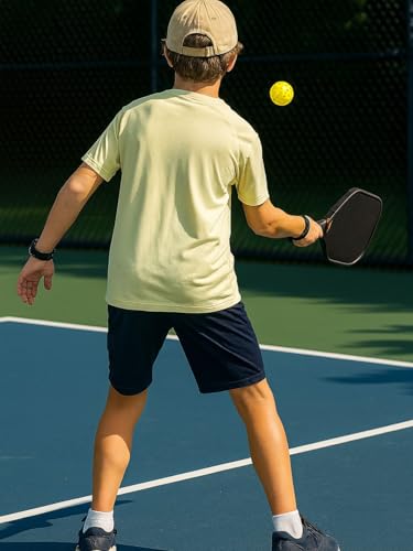 Image of Armisto Boys Drifit T-Shirt /Sweat Absrobent /Badminton, Pickleball, Paddleball, Cricket, Cycling, Volleyball, Running (All Sports)