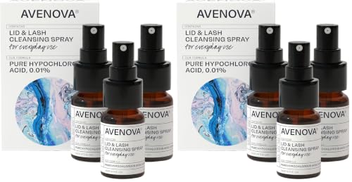 Avenova Eyelid Spray Cleanser for Lid &amp; Lash, 20 ml (6-Pack)