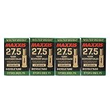 MAXXIS Welter Weight 27.5 x 1.50-1.75 48mm Bike Inner Tube Schrader AV, 4 Pack, STB2215-4