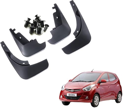 Image of WolkomHome Mud Flap Compatible with Eon - Durable Splash Guards for Car Exterior Protection