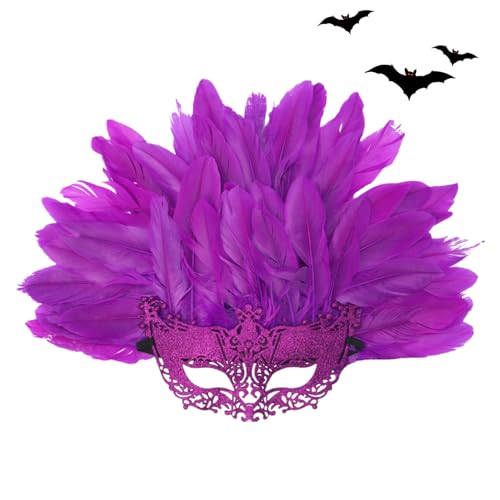 Peufcmi Máscara De Fiesta De Cosplay - Suministros Para Disfraces De Mascarada - Máscara De Disfraz De Halloween | Para Fiesta Cumpleaños Baile Escenario Actuación Cosplay Club Nocturno Boda