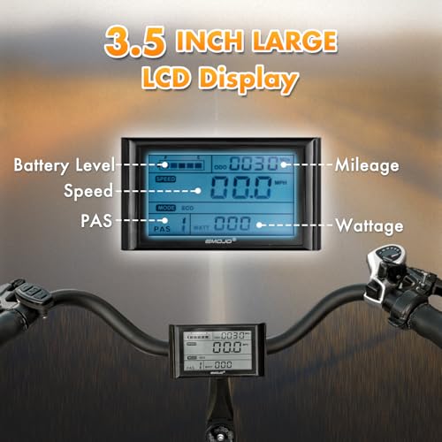Image of Bull Trail 8.5 inch Low Step Through Electric Tricycle for Adults with Passenger Seat, Long Range Seniors Ebike Trike with Differential, 500W 7 Speed Three Wheel Electric Bike (Full Assembly, Blue)