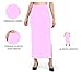 Kalagiri Lycra Saree Shapewear Petticoat for Women, Single Side Cut Shapers for Womens Sarees Mauve