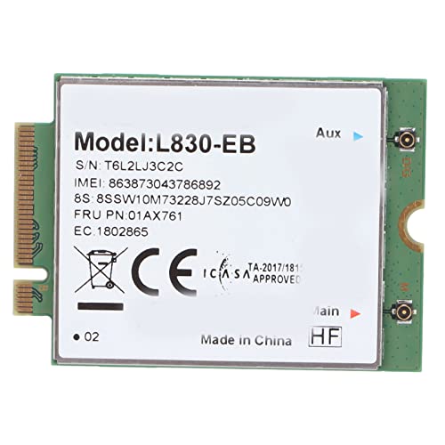 Tarjeta de Red VBESTLIFE con Módulo 4G LTE FDD, Interfaz M.2 Key B, para X280, T480, T480s, T580, P52s, L480, L580, T490, T590, P53s, T490s, X390, P43s miniatura 1