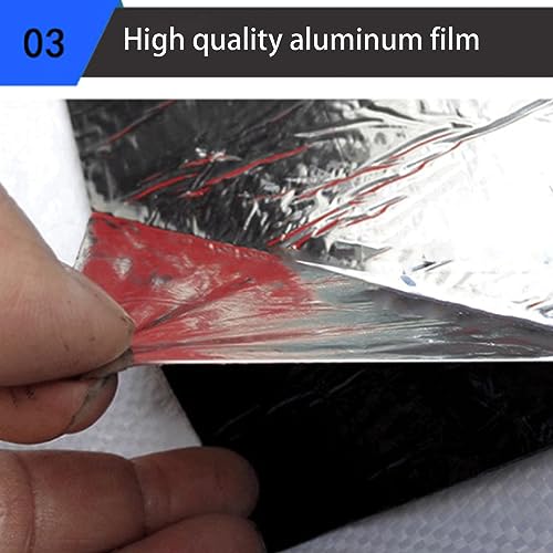 Self-Adhesive Sheds Roofing Felt, Asphalt Roof Shingles Repair Tape, Roof Protector Underlayment Roll, Flashing Tape for Roofs, Waterproofing Roof Cladding (Size : 3.3x9.8ft)