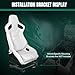 IKON MOTORSPORTS, Universal Racing Seat with 16