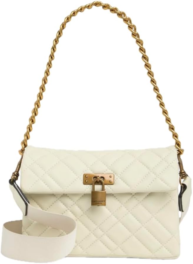 Amazon.com: Kurt Geiger London Medium Brixton Lock Crossbody Bag
