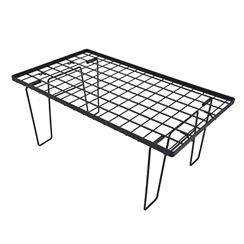 Table de gril portable pliable pour camping et cuisson extérieure - 4