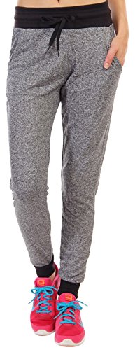 ToBeInStyle Women's Heathered Joggers
