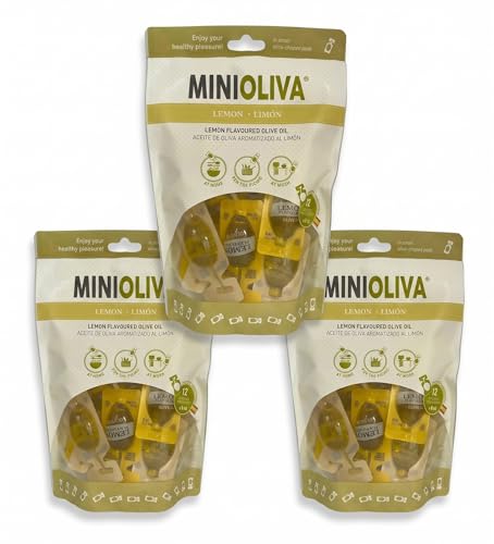 Mini Oliva – Aceite de oliva con limón extra virgen 36 cápsulas miniatura 1