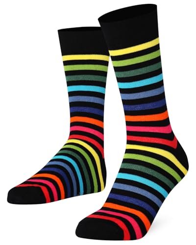 Image of Mysocks Men and Women Crew Socks Extra Fine Combed Cotton Seamless Toe