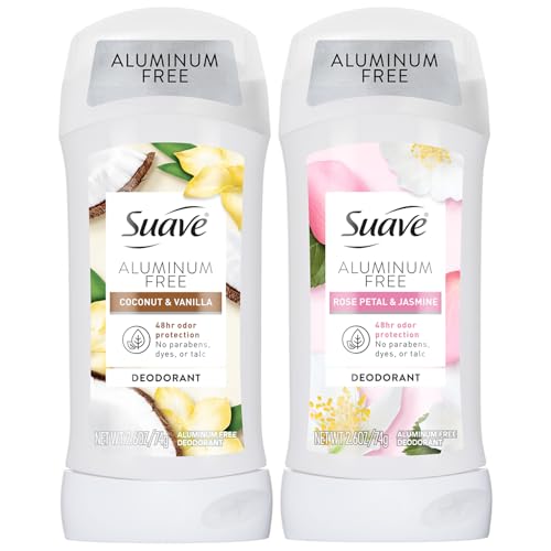 Suave Aluminum-Free Deodorant Variety 2-Pack