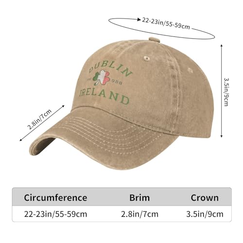 Gorra de Béisbol Ajustable Shamrock And Roll Skeleton Unisex miniatura 3