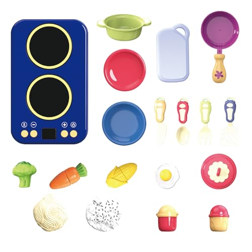 - Finge Jugar Tu Juego De Alimentos Con Sonido Y Luz,Herramienta Educativa Realista Interactiva Para Juego De Cocina Niño, Niños Jugando Comida | Niños Niños Niñas Kindergarten Cumpleaños de guardería