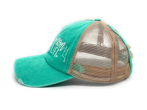 Gorra Trucker Bordada Mom Life Ajustable para Mujer miniatura 5