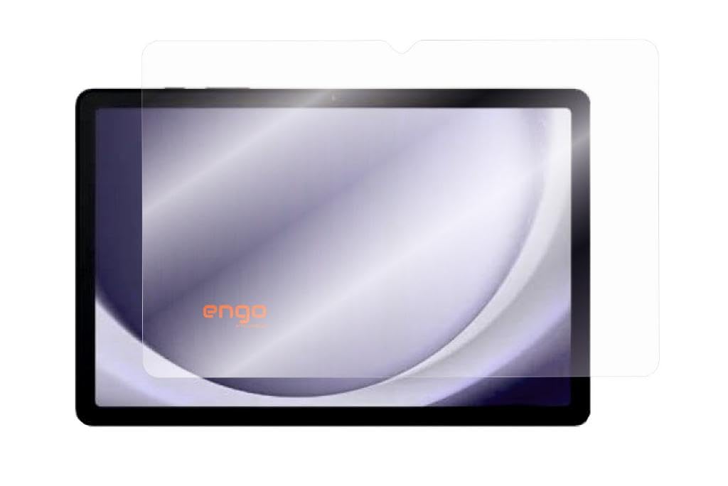 Engo Samsung Galaxy Tab A9 Plus 11 İnç İle Uyumlu Mat Ekran Koruyucu 9H Temperli Kırılmaz Esnek Nano Cam, Parmak İzi Bırakmayan Yansıma Ve Parlama Önleyici Koruma SM-X210