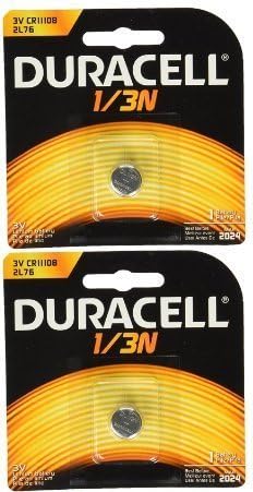 Duracell DL1/3N CR1/3N 3V Lithium Battery 2 Pack