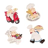 Aimants de décoration de meubles : avec un joli design de dessin animé, mignon et petit, c'est une décoration de cuisine parfaite.