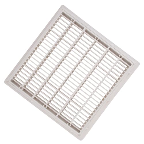 COLLBATH Drainer Cuadrado para Piscina de Herramienta Principal para Fondo de Piscina al Aire Accesorio Duradero para Depuración y Drenaje Color Blanco