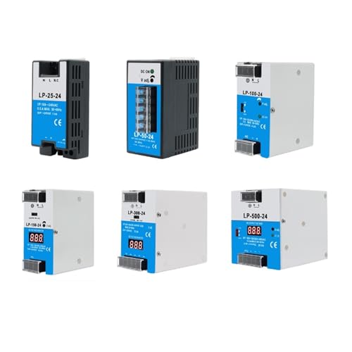 Din-Rail Digital Display LP-25W/50W/100W/150W/300W/500W Output 12V 24V Input 100-240VAC Output Switching Power Supply SMPS image 5