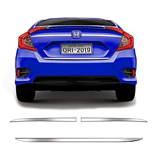 Frisos Porta-Malas Honda Civic G10 Superior Inferior Cromado