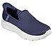 Skechers Women's Hands Free Slip-Ins Go Walk Flex-Relish Sneaker, Navy, 7 US