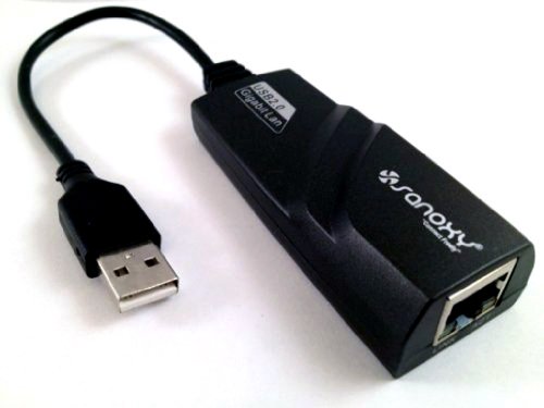 SANOXY R�R���p�N�g�u���b�NUSB 2.0 to�M�K�r�b�g�C�[�T�l�b�gNIC�l�b�g���[�N�A�_�v�^ ? �l�b�g���[�N�A�_�v�^ ? ����USB ? �C�[�T�l�b�g�A�����C�[�T�l�b�g�A�M�K�r�b�g�C�[�T�l�b�g ? 100base - TX�A1000base -