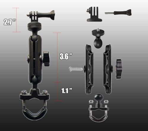 GIRIK Store GIRIK 360° Motorcycle Bike Camera Holder - Image 3