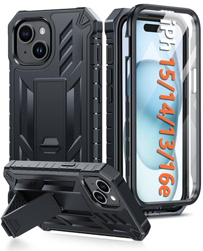 Coque iPhone 15 antichoc FNTCASE housse protection 14 et 13