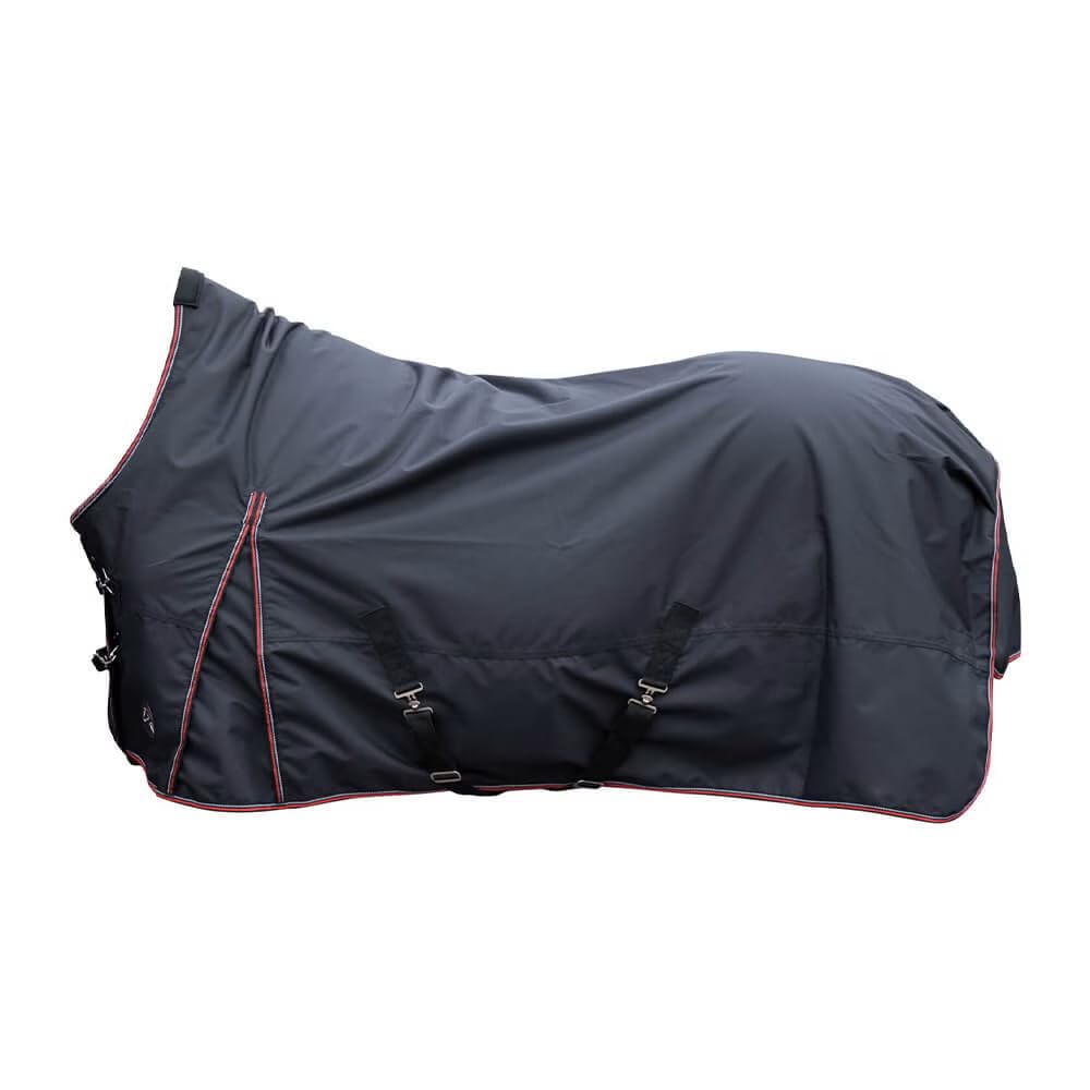 Couverture HKM Windsor 165cm noir équipement cheval box