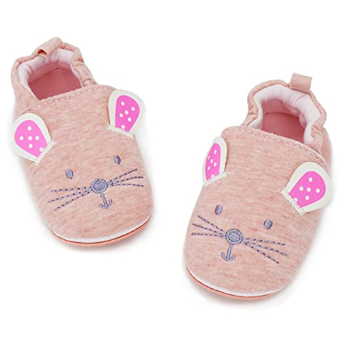 LAFEGEN Baby Boy Girl Walking Shoes Non Slip Soft Sole Infant Toddler Slipper Newborn Moccasins First Walker House Crib Sneaker Shoes