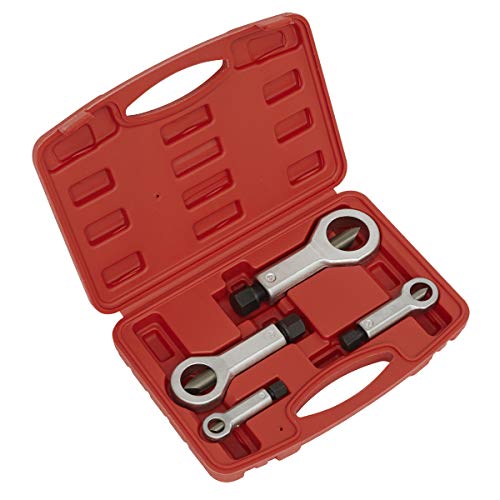 Sealey AK85 Nut Splitter Set, Multi-Colour, Set of 4 Pieces