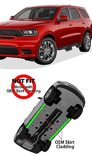 Estribos laterales para Dodge Durango 2011-2026 APS acero inoxidable miniatura 2