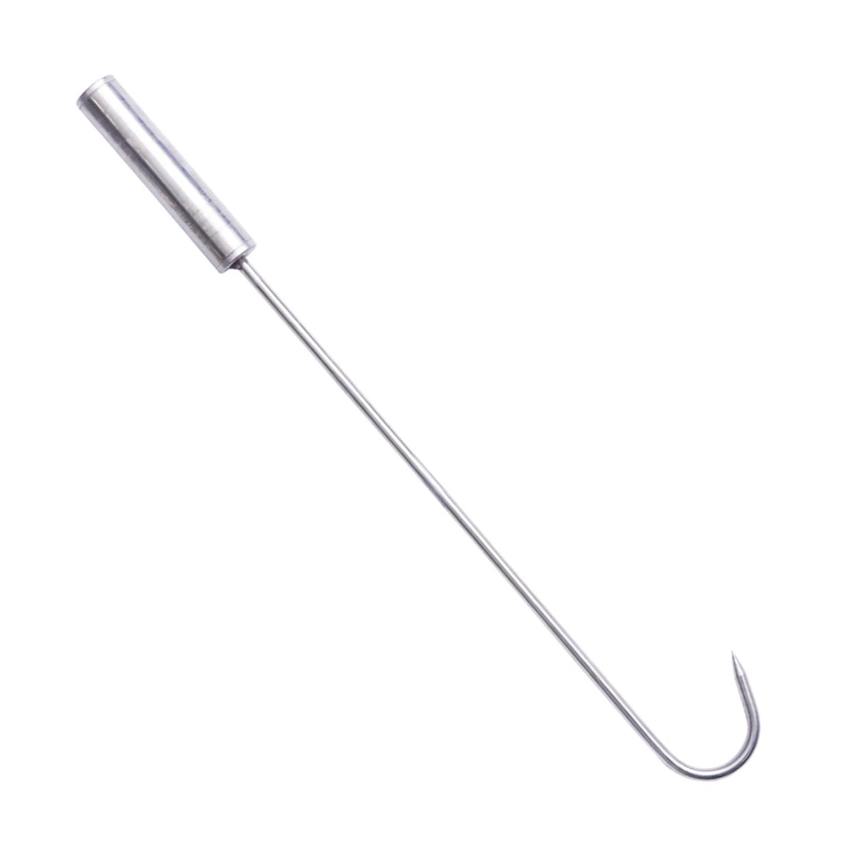 BESPORTBLE 2pcs Bacon Hangers Stainless Steel Meat Hooks Barbecue Steak Hook for Outdoor BBQ Camping Hiking