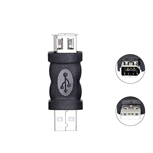 Cerrxian Firewire Ieee 1394 6 Pin Female To Usb Male Adapter Convertor For Printer thumb #3