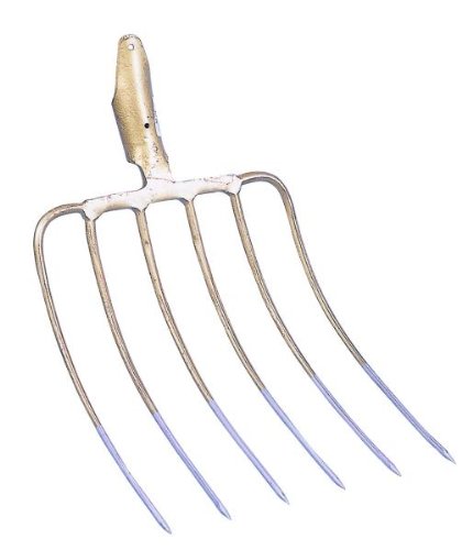 Kerbl Silogabel 6 Zinken ohne Stiel, 35 x 29 cm