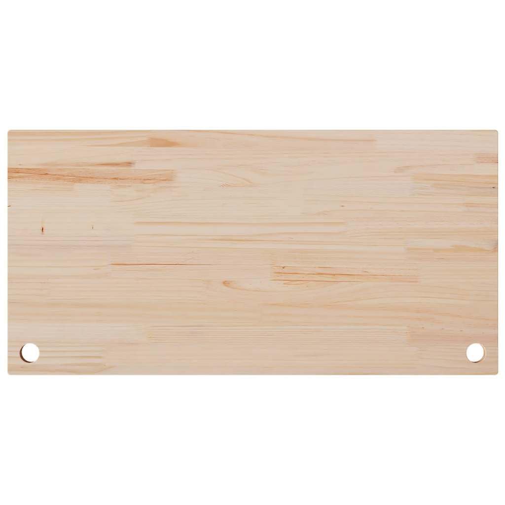 Meble, akcesoria do mebli biurowych, części i akcesoria biurkowe, blat biurka 100 x 50 x 2,5 cm sosna z litego drewna