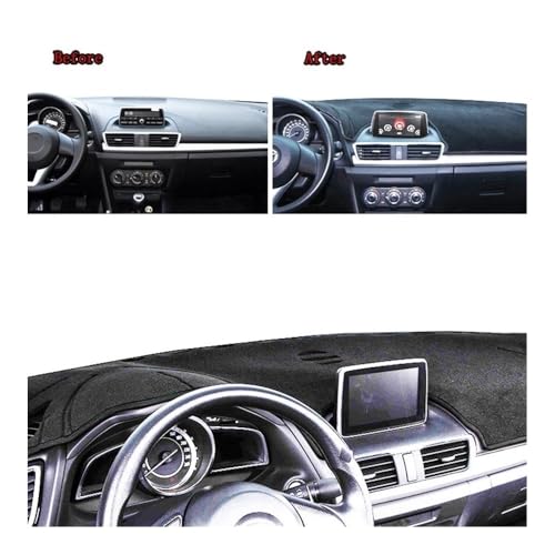 Tapis couverture tableau bord Mazda 3 BM BN 2013-2018 RHD - 2