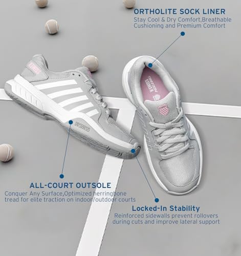 K-Swiss Women's Court Express Pickleball Shoe3